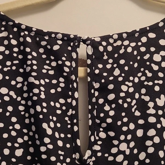 Scoop Black and White Polka Dot 👗 dress - Picture 6 of 6